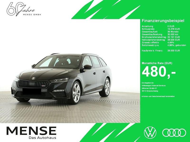Schwarz Gebraucht 2021 Skoda Octavia RS Kombi | 28.930 € (Fairer Preis) - Bild 1/4