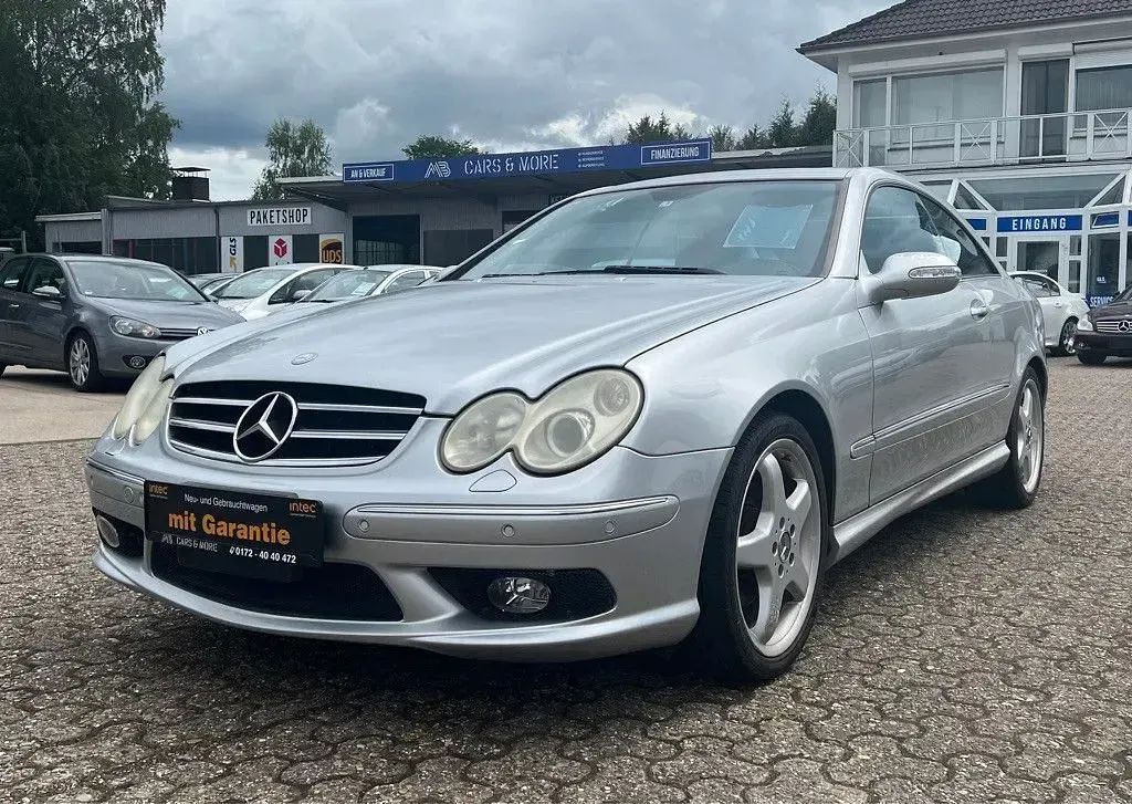 Gebraucht Mercedes CLK320 218 PS (160 kW) 2007 Silber Coupé