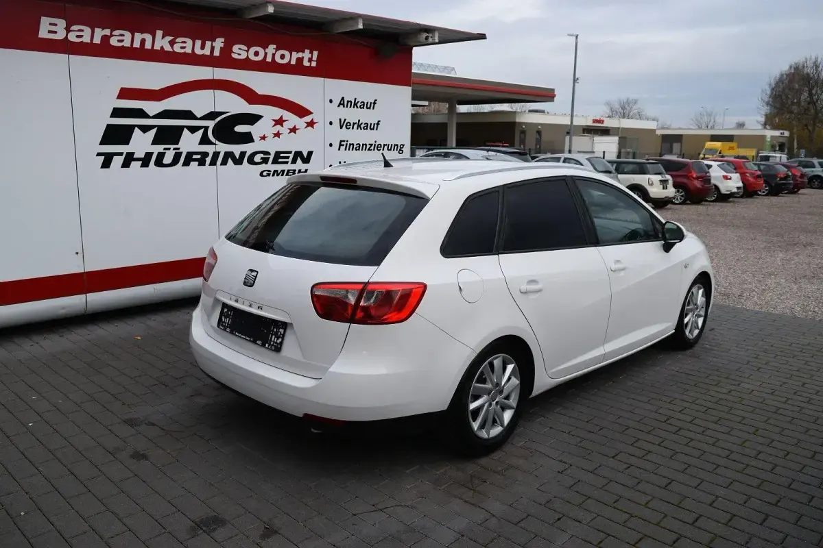 Gebraucht Seat Ibiza ST Style 105 PS (77 kW) 2013 Weiß Kombi