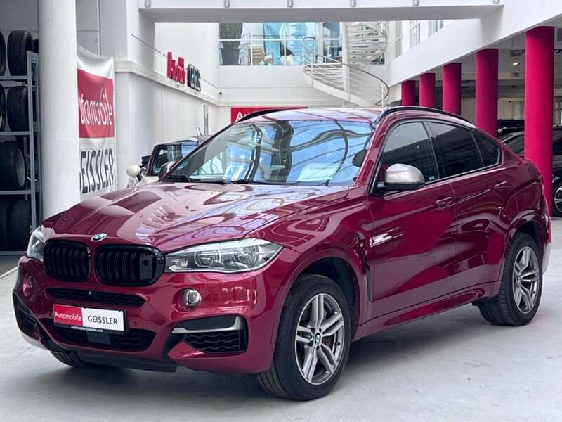 Flamencorot brillanteffekt met Gebraucht 2015 BMW X6 M Performance SUV | 39.990 € (Etwas zu teuer) - Bild 1/4