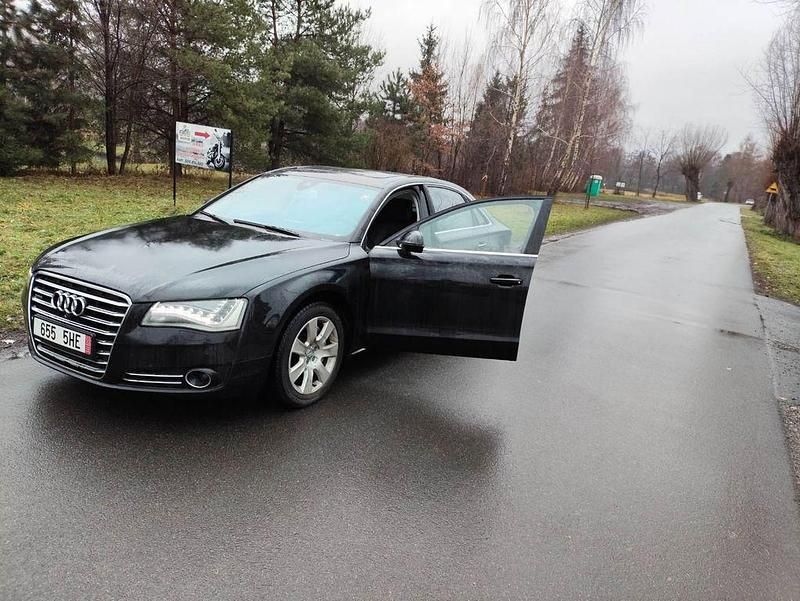 Schwarz Gebraucht 2012 Audi A8L Limousine | 16.800 € (Fairer Preis) - Bild 1/4