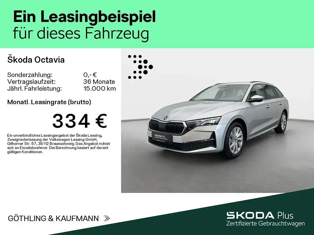 Gebraucht Skoda Octavia Selection 150 PS (110 kW) 2025 Brillantsilber metallic Kombi