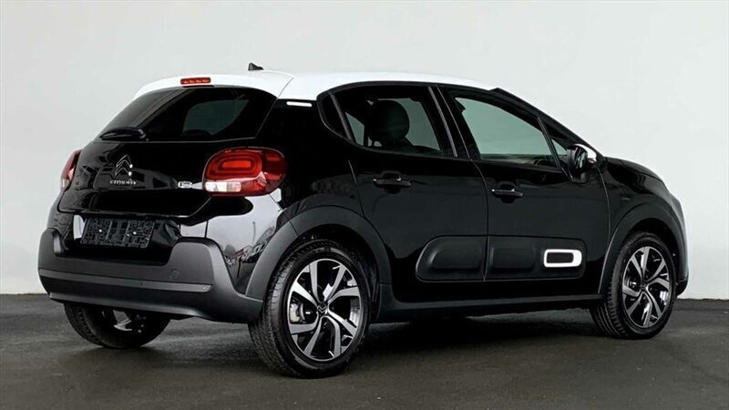 Gebraucht Citroën C3 Shine 110 PS (80 kW) 2022 Schwarz / perlaneroschwarz zweifarbig / metallic Kleinwagen