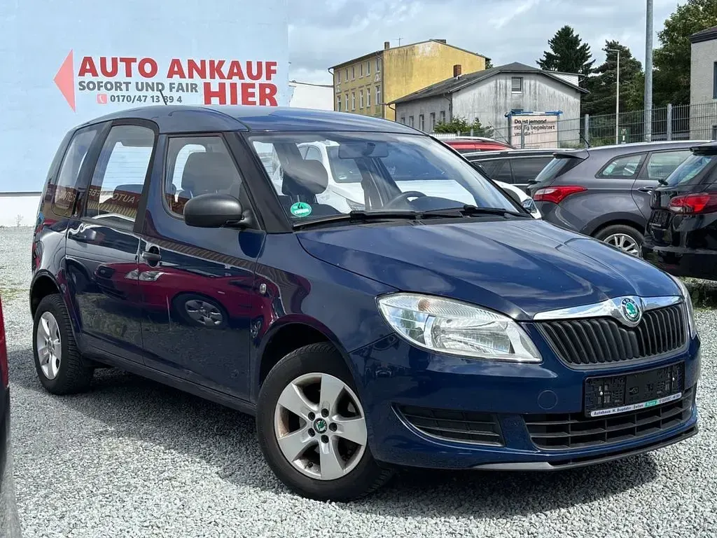 Gebraucht Skoda Roomster 69 PS (50 kW) 2011 Blau Van / Kleinbus