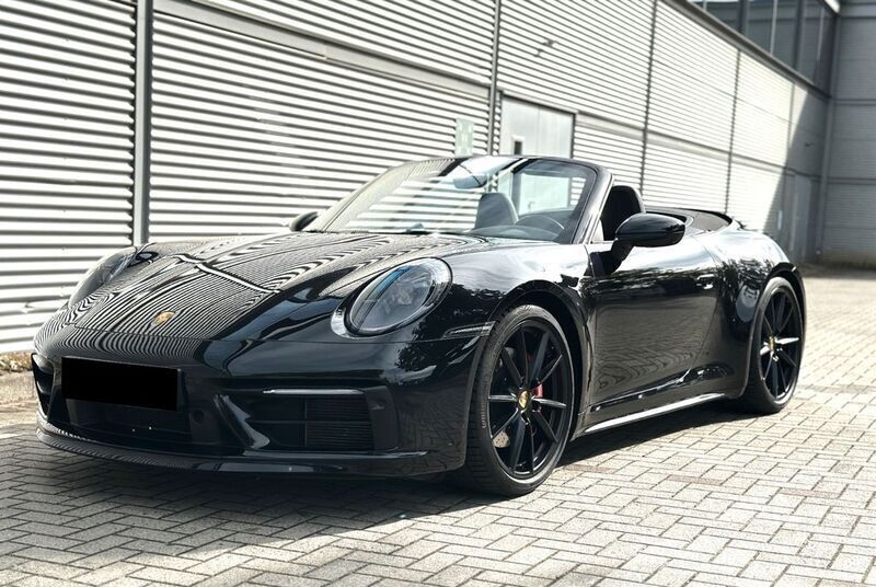 Tiefschwarz pearl (orca schwar Gebraucht 2020 Porsche 911 Carrera 4S Cabriolet Sport Cabrio | 135.000 € (Teuer) - Bild 1/4