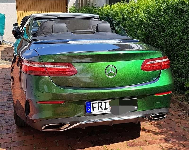 Usata Mercedes E450 AMG line 367 CV (269 kW) 2019 Argento Cabrio