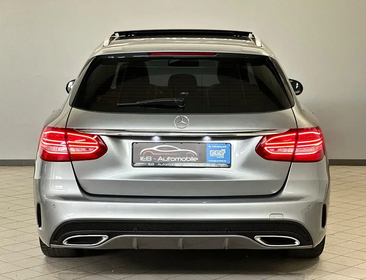 Gebraucht Mercedes C250 AMG 204 PS (150 kW) 2015 Silber Kombi