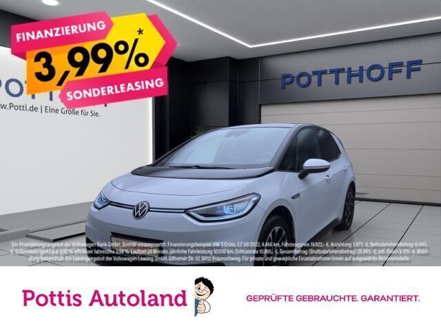 Weiss Gebraucht 2021 VW ID.3 Pro Performance Kleinwagen | 22.777 € (Fairer Preis) - Bild 1/4