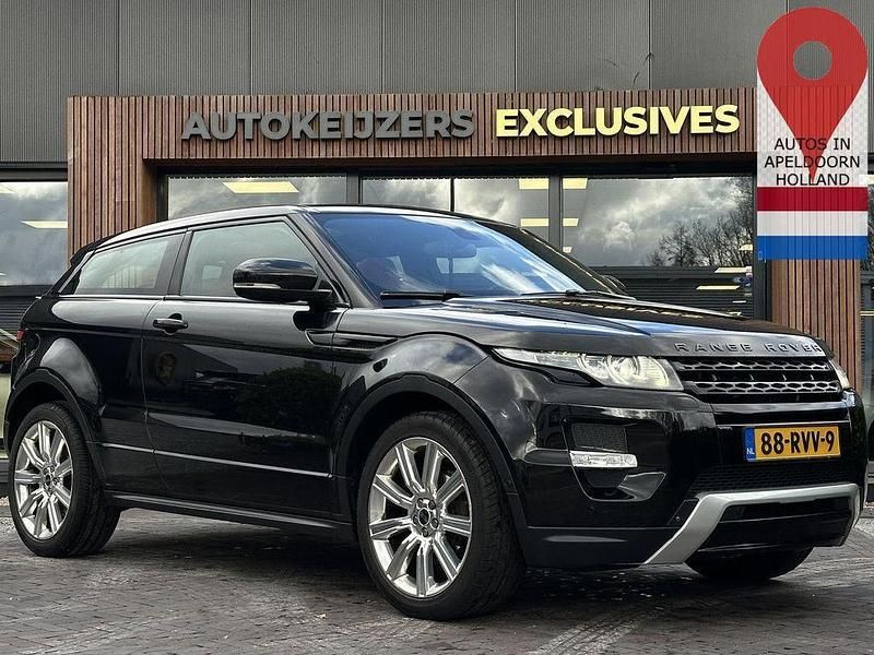 Schwarz Gebraucht 2011 Land Rover Range Rover evoque Prestige Coupé | 17.155 € - Bild 1/4