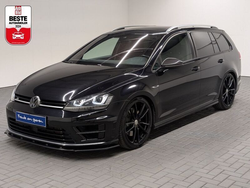 Gebraucht VW Golf VII R 300 PS (220 kW) 2016 Schwarz (tiefschwarzmet.) Kombi