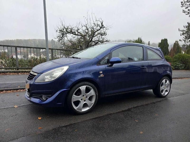 Gebraucht Opel Corsa 80 PS (58 kW) 2008 Blau Kleinwagen