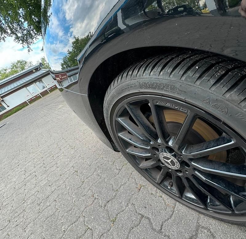 Gebraucht Mercedes CLA200 AMG line 136 PS (100 kW) 2019 Schwarz Coupé