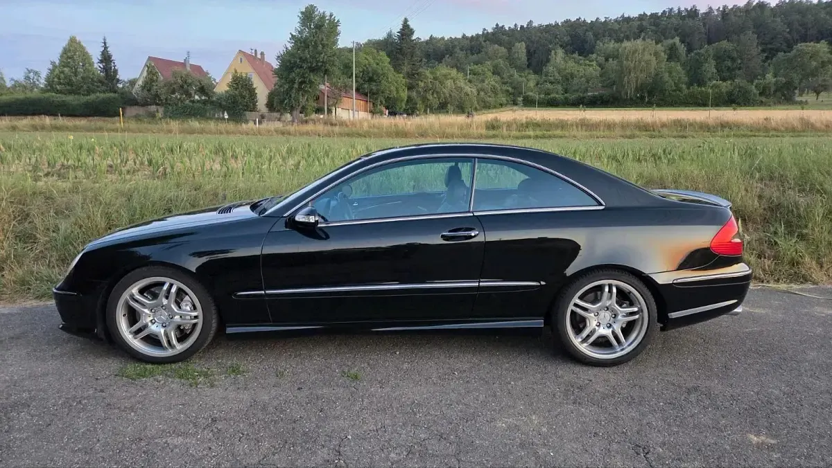 Gebraucht Mercedes CLK55 AMG AMG 367 PS (269 kW) 2004 Schwarz Coupé