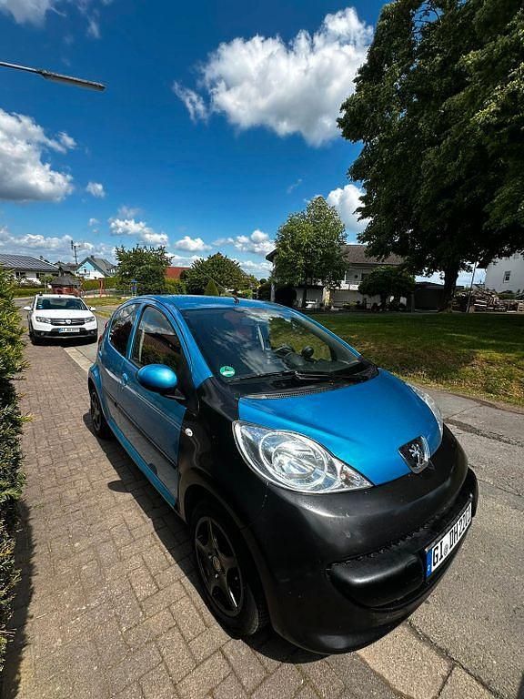 Blau Gebraucht 2006 Peugeot 107 Filou Kleinwagen | 1.250 € (Fairer Preis) - Bild 1/4