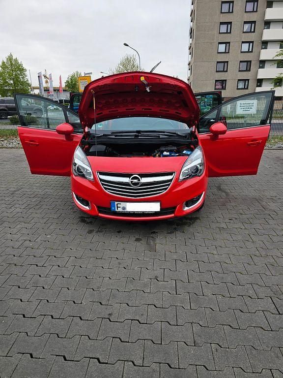 Rot Gebraucht 2015 Opel Meriva Innovation Van / Kleinbus | 8.950 € (Fairer Preis) - Bild 1/4