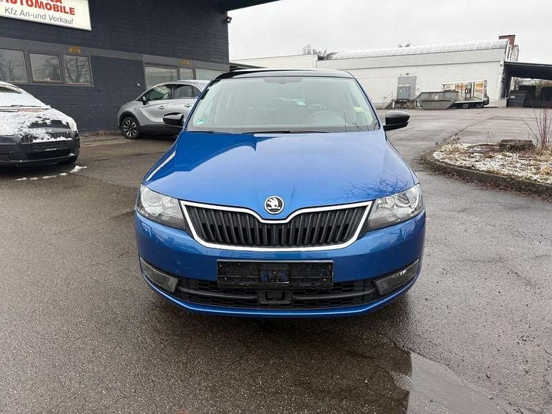 Gebraucht Skoda Rapid 116 PS (85 kW) 2015 Blau Kleinwagen