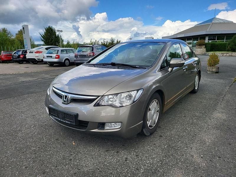 Grau Gebraucht 2008 Honda Civic Hybrid Limousine | 1.990 € (Superpreis) - Bild 1/4