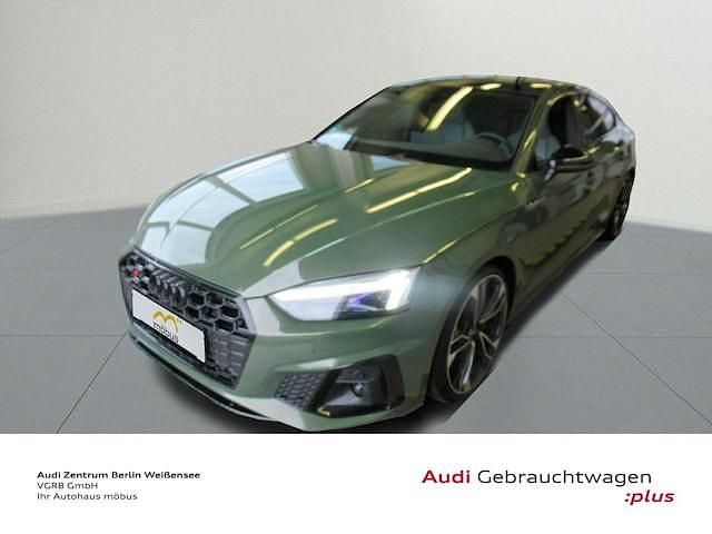 Gebraucht Audi S5 Ambiente 341 PS (250 kW) 2022 Distriktgrün metallic Coupé