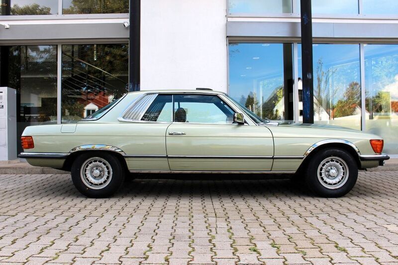 Usata Mercedes SLC280 185 CV (136 kW) 1979 Verde Coupé