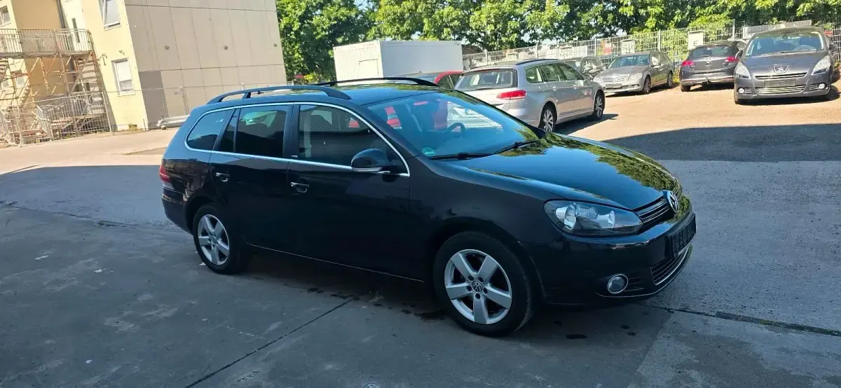 Gebraucht VW Golf VII Style 140 PS (102 kW) 2012 Schwarz Kombi