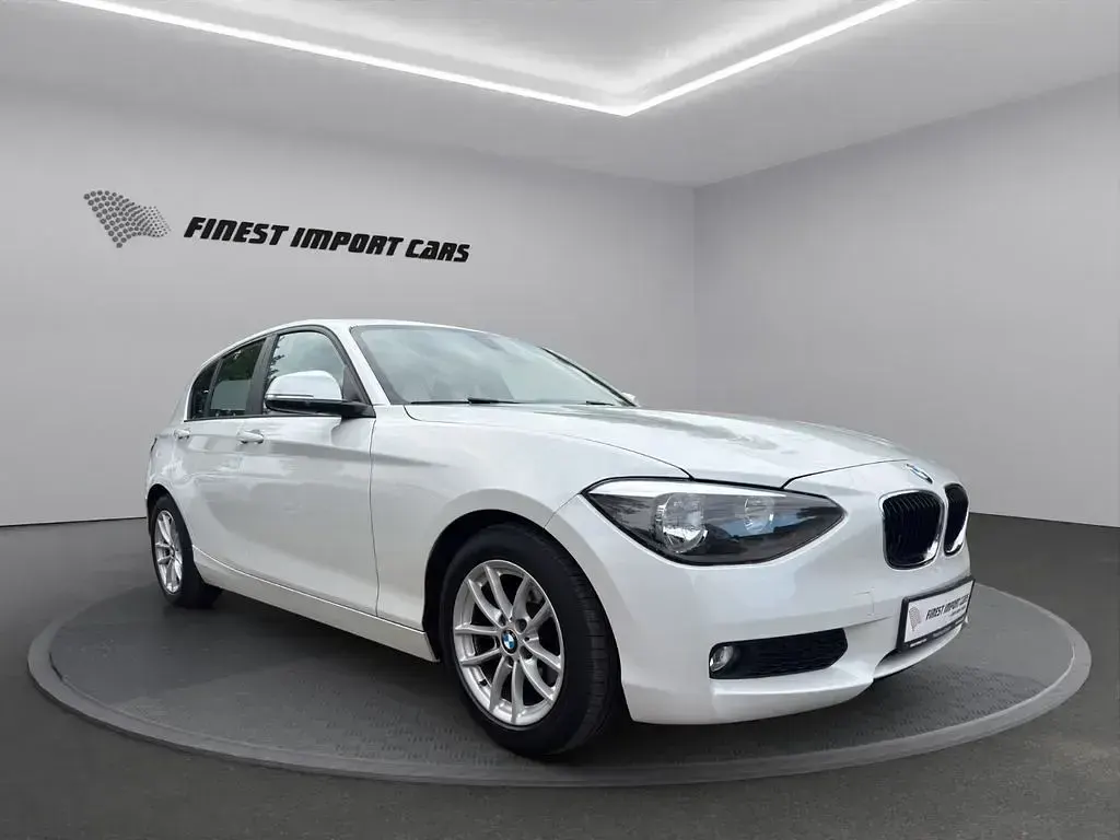 Gebraucht BMW 116 116 PS (85 kW) 2013 Weiß Kleinwagen