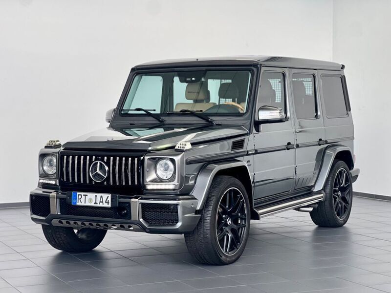 Grau Gebraucht 2010 Mercedes G55 AMG AMG SUV | 89.990 € - Bild 1/4