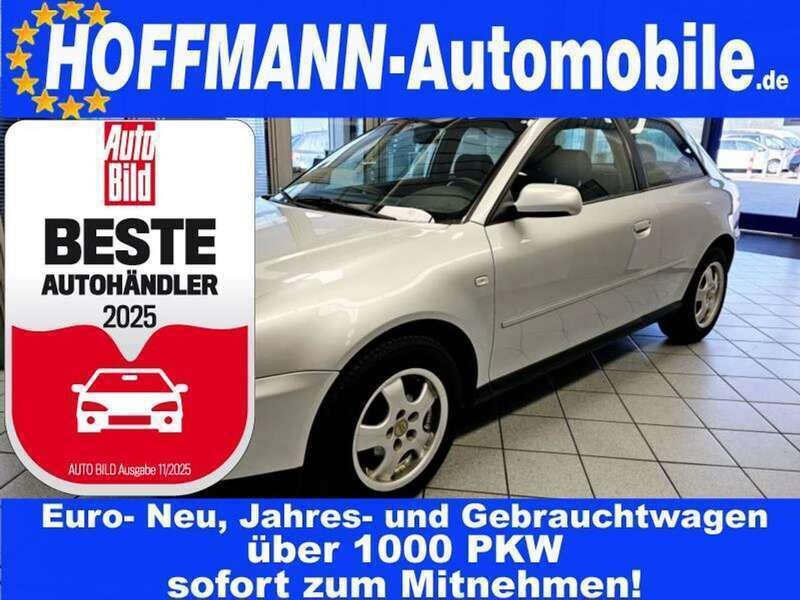 Silbermet. (metallic) Gebraucht 2001 Audi A3 Ambiente Limousine | 1.350 € (Guter Preis) - Bild 1/3