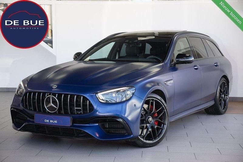 Blau Gebraucht 2021 Mercedes E63 AMG AMG Kombi | 89.911 € - Bild 1/4