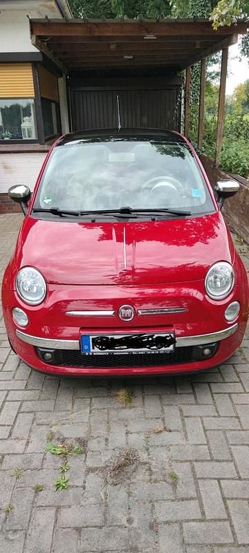 Rot Gebraucht 2008 Fiat 500 Kleinwagen | 3.900 € (Fairer Preis) - Bild 1/4
