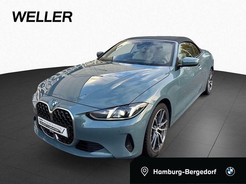 Grün Gebraucht 2025 BMW 420 Shadowline Cabrio | 46.990 € (Superpreis) - Bild 1/4