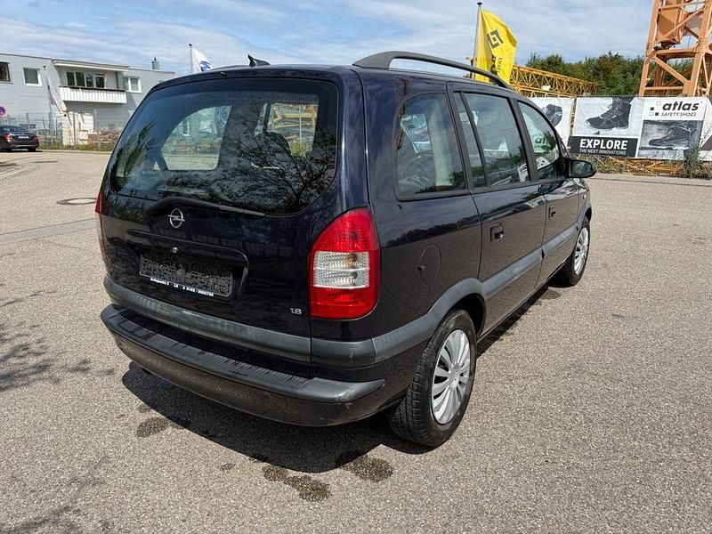 Gebraucht Opel Zafira Basis 97 PS (71 kW) 2003 Blau Van / Kleinbus