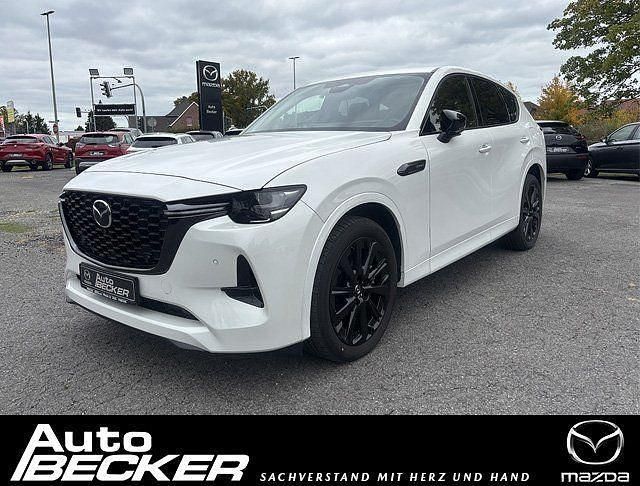 Rhodium white Gebraucht 2023 Mazda CX-60 Homura-Line SUV | 44.990 € (Etwas zu teuer) - Bild 1/4