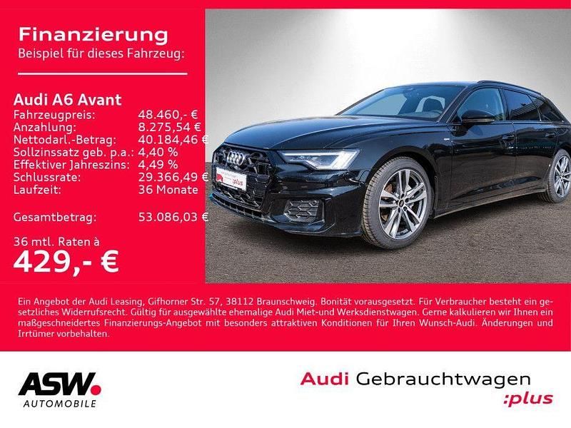 Gebraucht Audi A6 S-Line 204 PS (150 kW) 2025 Schwarz Kombi