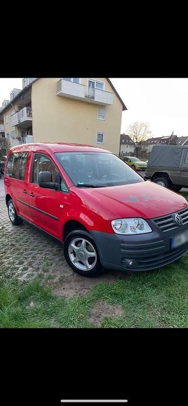 Gebraucht VW Caddy Life 75 PS (55 kW) 2004 Rot Van / Kleinbus