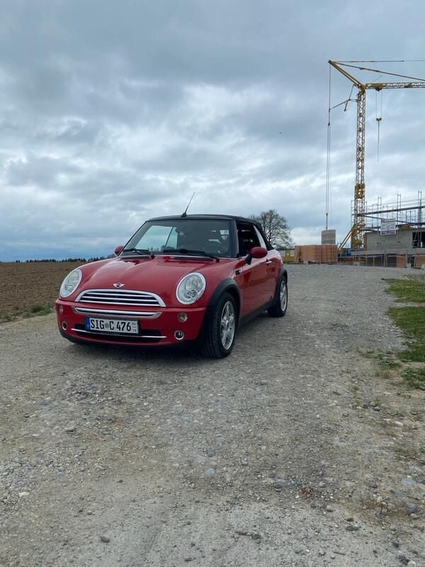 Rot Gebraucht 2008 Mini One Cabriolet Cabrio | 4.599 € (Guter Preis) - Bild 1/4
