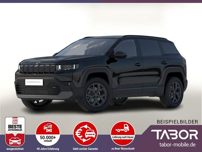 Schwarz metallic Neu 2025 Jeep Compass SUV | 35.488 € (Guter Preis) - Bild 1/4