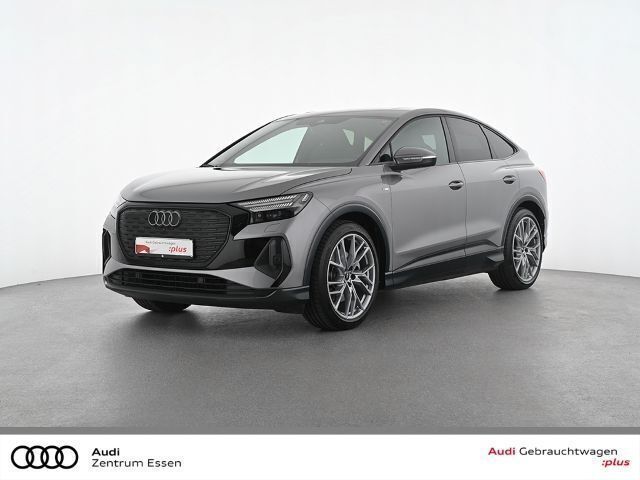 Taifungrau metallic Gebraucht 2023 Audi Q4 Sportback e-tron S-Line SUV | 38.880 € (Guter Preis) - Bild 1/3