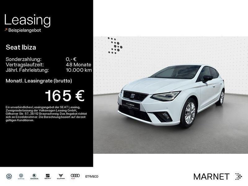 Weiß Gebraucht 2024 Seat Ibiza FR-Line Limousine | 19.980 € (Fairer Preis) - Bild 1/4
