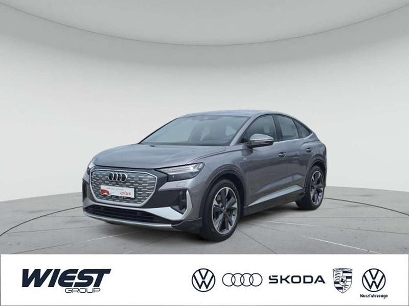 Taifungrau metallic Gebraucht 2022 Audi Q4 e-tron SUV | 34.420 € (Fairer Preis) - Bild 1/4