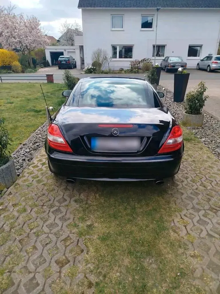 Gebraucht Mercedes SLK200 163 PS (119 kW) 2005 Schwarz Cabrio