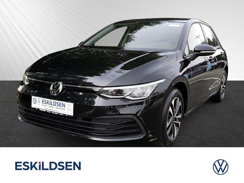 Deep black perleffekt (schwarz) Gebraucht 2021 VW Golf VIII United Limousine | 20.530 € (Fairer Preis) - Bild 1/4