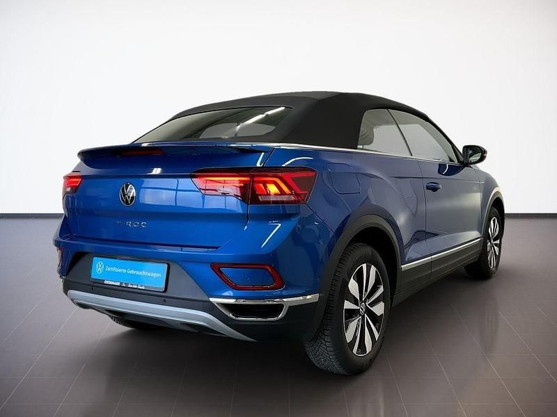 Gebraucht VW T-Roc Cabriolet Goal 116 PS (85 kW) 2025 Ravennablau metallic Cabrio