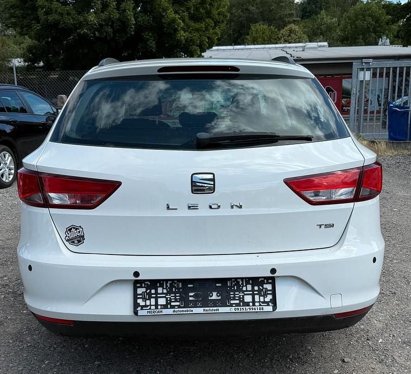 Gebraucht Seat Leon 105 PS (77 kW) 2014 Weiß Kombi