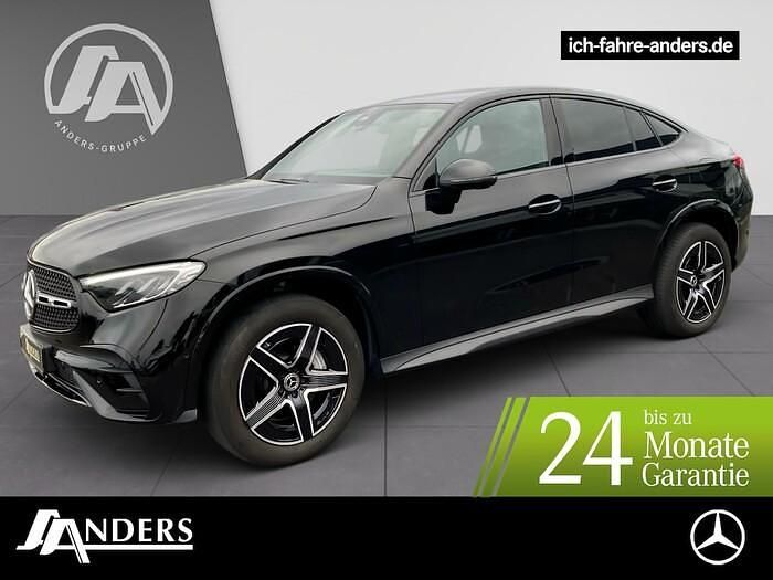 Schwarz Gebraucht 2024 Mercedes GLC300e AMG Coupé | 68.634 € (Fairer Preis) - Bild 1/3