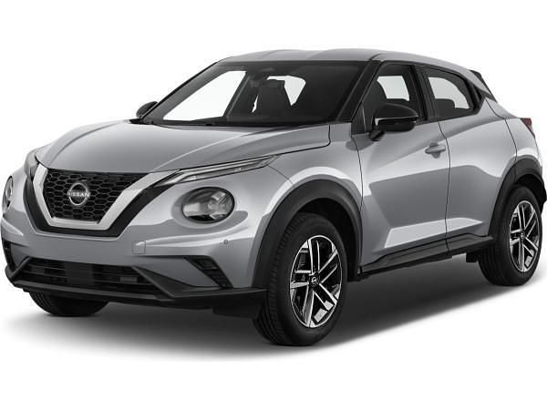 Schwarz (gun metallic (m)) Neu 2025 Nissan Juke Acenta SUV | 19.696 € (Superpreis) - Bild 1/4