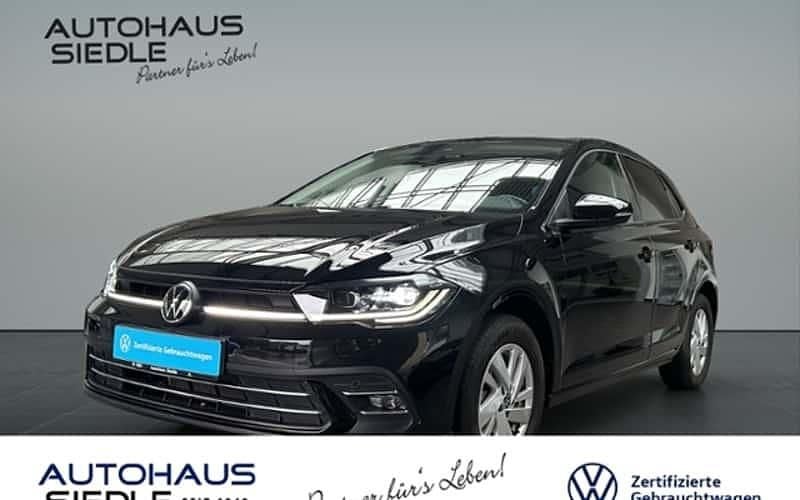 Schwarz Gebraucht 2022 VW Polo Style Limousine | 17.990 € (Fairer Preis) - Bild 1/4