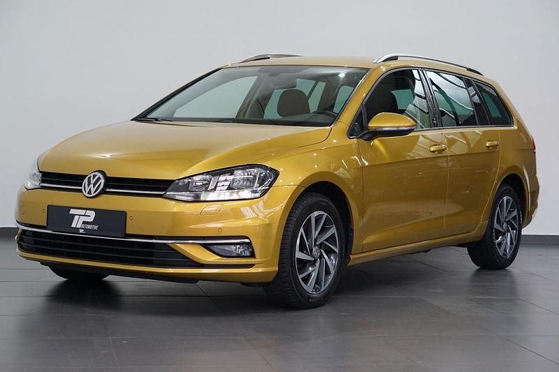 Gelb Gebraucht 2017 VW Golf VII Sound Kombi | 12.950 € (Fairer Preis) - Bild 1/4