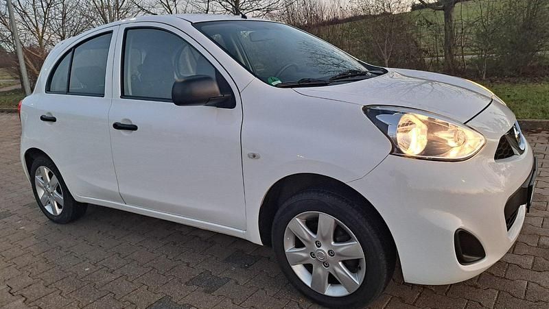 Gebraucht Nissan Micra 80 PS (58 kW) 2015 Weiß Kleinwagen