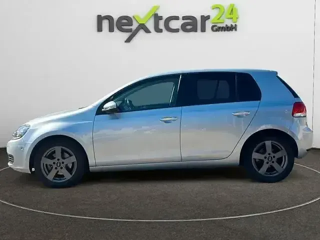 Gebraucht VW Golf VI Comfortline 122 PS (89 kW) 2009 Silber metallic Kleinwagen