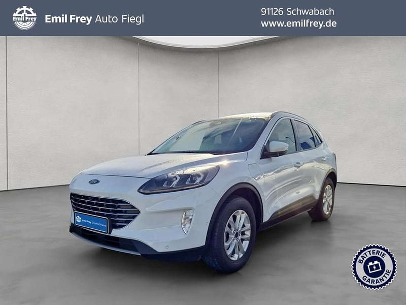 Frozen white Gebraucht 2022 Ford Kuga Titanium X SUV | 20.980 € (Superpreis) - Bild 1/3